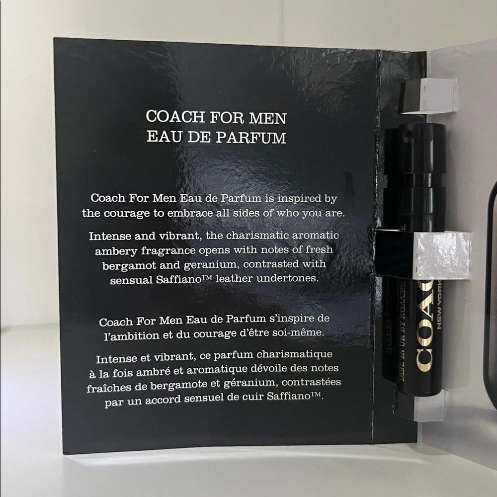 2 COACH FOR MEN-NEW